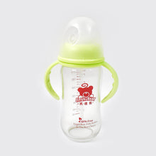 Glass Baby Feeding Bottle with Handles & Straw (240 ML / 1 Pc) - dailyneed.life