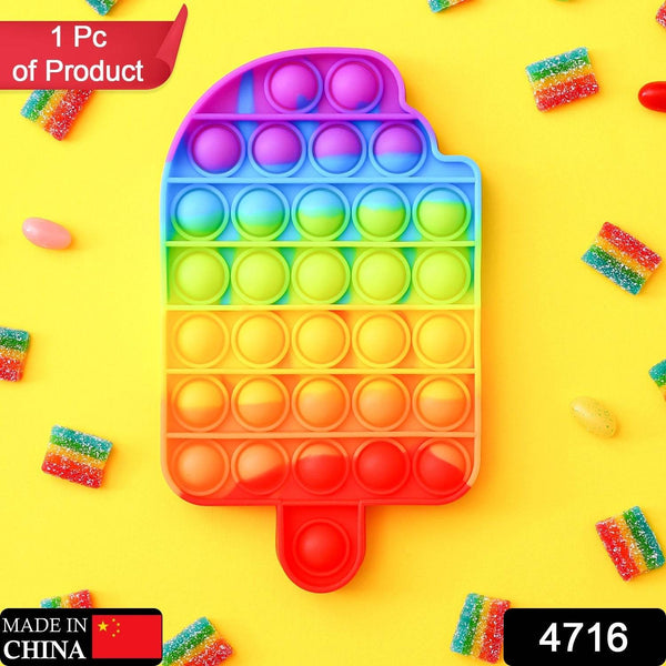 Ice Cream Candy Shape Fidget Toy Push Bubble Fidget Sensory Toy for Kids and Adults Fidget per Stress Reliever Sensory Fidget pers - dailyneed.life