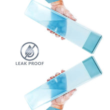 Large Capacity Plastic Water Bottle | Set of 6 | Square Water Bottle (940ml each) - dailyneed.life