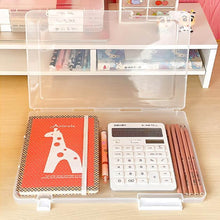 Document Holder File Organizer Box Storage Boxes Lids (1 Pc / 24×17 Cm) - dailyneed.life