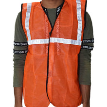 Orange Safety Jacket For Having protection against accidents usually in construction area's. - dailyneed.life
