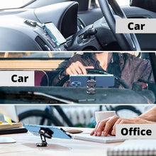 360° Rotating Magnetic Car Phone Holder in Metal (1 Pc, Folding) - dailyneed.life
