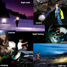 Head Lamp 15 Led Long Range Rechargeable Lamp Use For Camping, Hiking - dailyneed.life
