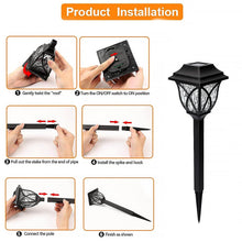 Solar Garden Lights LED Outdoor Stake Spotlight Fixture for Garden Light (Pack of 2pc ) - dailyneed.life