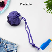 Foldable Nylon Shopping Bag (Rose Design): Reusable, Eco-Friendly (1 Pc) - dailyneed.life
