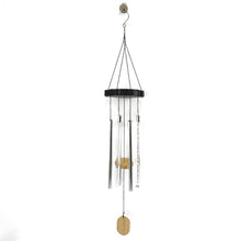 Solar LED Wind Chime with Tubes Soothing Sound & Colorful Glow (1 Set) - dailyneed.life