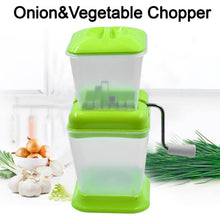 Small Onion Chopper & Vegetable Chopper Quick Cutter with Rotating Blade - dailyneed.life