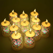 Festive Lighting for Any Occasion: 12 Pack LED Tealight Candles, Diwali - dailyneed.life