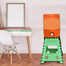 1pc 18inch Folding Stool for Adults and Kids, Also For Kitchen Stepping With (Brown Box) - dailyneed.life