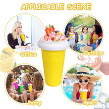 Smoothies Maker Cup, Magic Quick Frozen Smoothies Cup Cooling Cup Double Layer Squeeze Cup Slushy Maker (1 Pc) - dailyneed.life