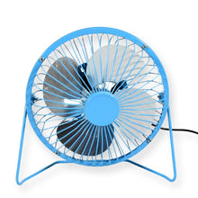 USB Table Desk Personal Metal Electronic Fan, Compatible with Computers, Laptops, Student Dormitory, Suitable For Office, School Use (1 Pc) - dailyneed.life