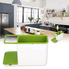 Plastic 3-in-1 Stand for Kitchen Sink Organizer Dispenser for Dishwasher Liquid - dailyneed.life
