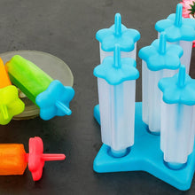 Plastic Ice Cream Molds with Lid (1 Set / 6 Pc) - dailyneed.life