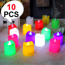10PCS FESTIVAL DECORATIVE - LED TEALIGHT CANDLES | BATTERY OPERATED CANDLE IDEAL FOR PARTY, Diwali - dailyneed.life