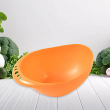 Virgin Rice Bowl Durable Plastic Strainer, Water Strainer | Vegetable & Fruits Washing Bowl - dailyneed.life