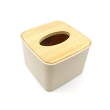Tissue Box Desktop Stand Bamboo Tissue Cover Box Rectangular Paper Towel Holder Removable Tissue Dispenser for Bathroom Vanity Countertop Bedroom Car Holder Paper Towels Dispenser (1 Pc ) - dailyneed.life