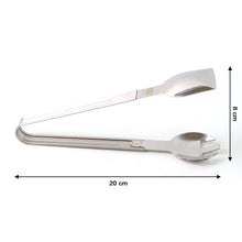 Stainless Steel Multipurpose Serving Tong – 2-in-1 Pasta & Salad Tong (1 Pc) - dailyneed.life