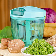 Manual Stainless Steel Vegetable Chopper – Compact, Extra Sharp with 5 Blades - dailyneed.life