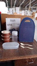 Steel Lunch Box Set (4 pcs, Black) - dailyneed.life