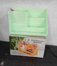 Stationary Holder Desk Organizer Space Saver Storage Stand Pen, Pencil Holder Multi Compartments Stationery Holder ( Color Box ) - dailyneed.life