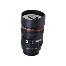 Camera Lens Shaped Coffee Mug Flask With Lid - dailyneed.life