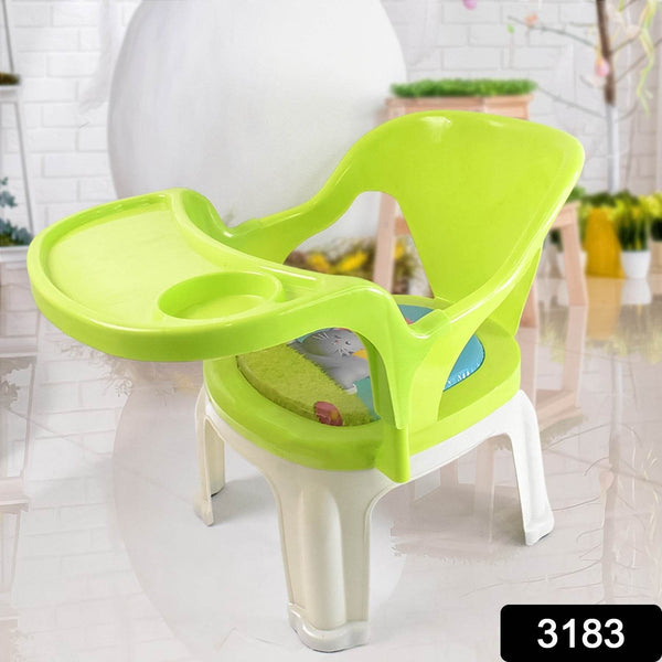 Baby Chair, with Tray Strong and Durable Plastic Chair for Kids/Plastic School Study Chair/Feeding Chair for Kids, Portable High Chair for Kids - dailyneed.life