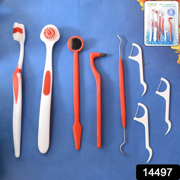 Ergonomically designed anti-slip handles Durable plastic and stainless steel tools Helps remove plaque, tartar, and food particles Ideal for use between dentist visits Travel-friendly and hygienically packaged - dailyneed.life