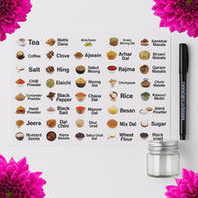 Kitchen Spice Jar Label Sticker Sheet (1 Sheet) - dailyneed.life