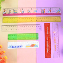 Premium Quality Assorted Plastic Ruler (1 Pc & Mix Design) - dailyneed.life