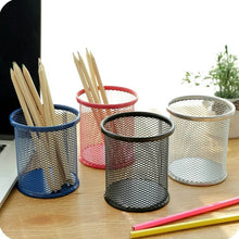 Metal Mesh Pen Holder for Desk (1 Pc): Pen Stand, Pencil Organizer, Stationery Storage - dailyneed.life