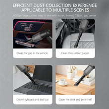 3 in 1 Mini Car Vacuum – Wireless, Rechargeable, Blower & Dust Cleaner for Car, Home & Keyboard - dailyneed.life
