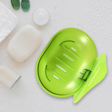Plastic Soap Dish Holder for Bathroom Shower Wall Mounted Self Adhesive Soap Holder Saver Tray-Plastic Sponge Holder for Kitchen Storage Rack Soap Box, Bathroom ,Sabudani - dailyneed.life
