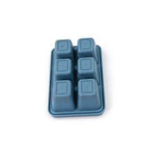 6 Grid Silicone Ice Tray Used In All Kinds Of Places Like Household Kitchens For Making Ice From Water And Various Things And All With Color Box (1 Pc) - dailyneed.life