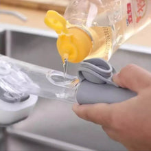 2-in-1 Dishwashing Brush, Long Handle Wash Pot Brush Washing Dish - dailyneed.life