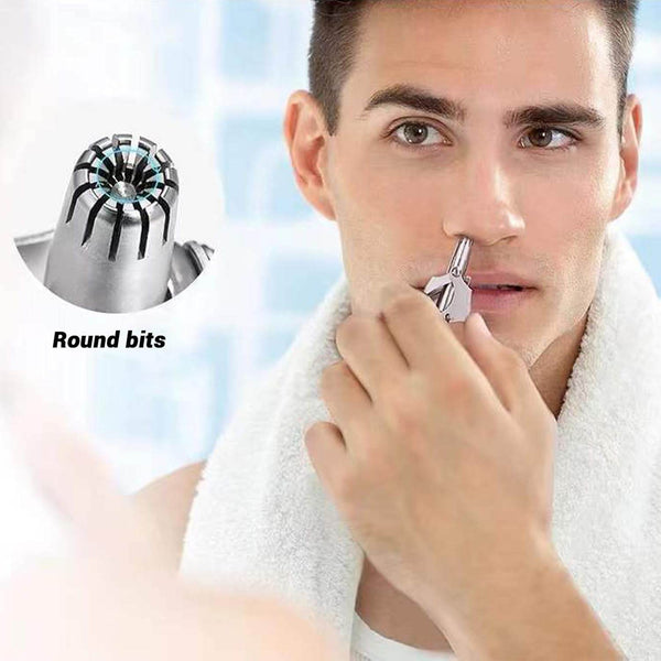 Stainless Steel Painless Nose Hair Remover (1 Pc) - dailyneed.life