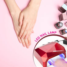 36W LED Nail Dryer, Curing Nail Polish UV Gel Diamond Shaped Nail Dryers (1 Pc) - dailyneed.life