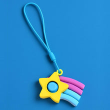 Stress Relief Silicone Push Fidget Toy Keychain for Kids (1 Pc) - dailyneed.life
