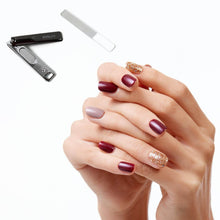 Cute Nail Clipper with Nail Catcher, Nail File - Stainless Steel (1 Pc) - dailyneed.life