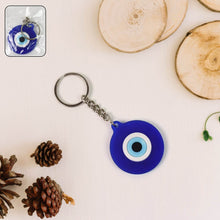 Evil Eye Rubber / Silicone Keychain (1 Pc / Blue Color) - dailyneed.life