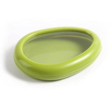 Green Oval Shape Vegetable Container Premium Fruits Saver Keeper (1 Pc) - dailyneed.life