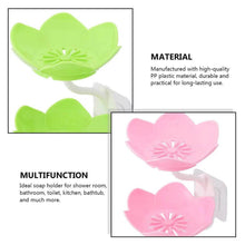 Double Layer Flower Self Draining Soap Dish Holder, Bathroom Shower Soap Holder Dish Storage Plate Tray for Bathroom, Kitchen, Bathtub - dailyneed.life