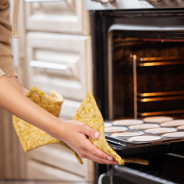 Professional Cotton Oven Mitt gloves - dailyneed.life