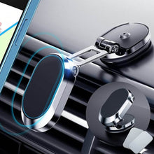 360° Rotating Magnetic Car Phone Holder in Metal (1 Pc, Folding) - dailyneed.life