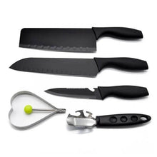 5-Piece Stainless Steel Kitchen Knife Set – Chef, Chopping, Utility, Butcher Knives - dailyneed.life