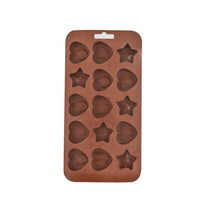 Silicone Food Grade Reusable Non-Stick Multi Shape 15 Cavity Chocolate Mold, Diwali - dailyneed.life