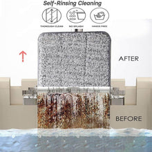 Scratch Cleaning MOP with 2 in 1 SELF Clean WASH Dry Hands Free Flat Mop - dailyneed.life