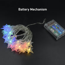 28 LED / Star 3.9 Meter Star Shape Led Light Battery Operated with Flashing Modes for Home Decoration, Kids Room, Waterproof Diwali & Wedding LED Christmas Light Indoor and Outdoor Light ,Festival Decoration (Multicolor Battery Not Included 3.9Mtr) - dailyneed.life
