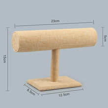 Jewelry Display Rack Bracelet Display Portable Bracelet Stand Jewelry Stand Organizer T Bar Stand Dispaly Rack Jewelry Display Stand Watch T- Flower Display Stand Appendix Necklace (1 pc) - dailyneed.life