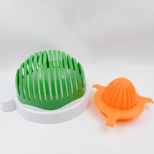 2 In 1 Salad Cutter Bowl with Lemon Squeezer Citrus Juicer (1 Pc) - dailyneed.life