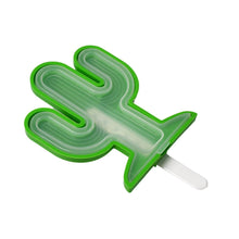 Cactus Shape sicle Molds - Durable Silicone Ice Cream Mould, DIY Ice Kitchen Tool - dailyneed.life